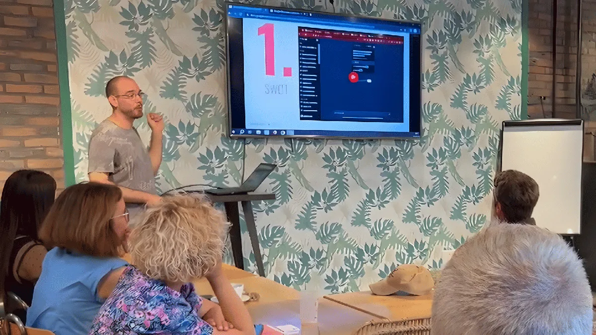 Sébastien Grillot en conférence